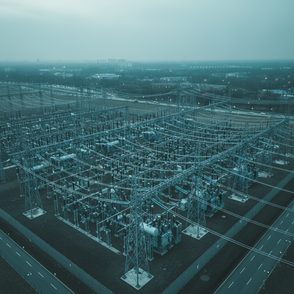 Transmission grid representing resilience