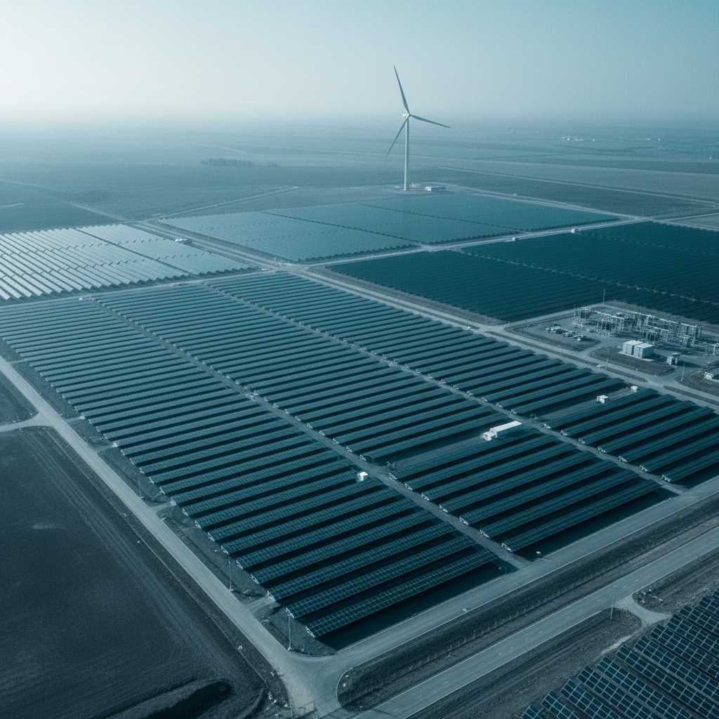 Grid-scale battery storage and renewables